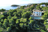 Einzigartige Meerblick-Villa mit eigenem Wasserzugang mit Traumblick auf die Bucht von Palma