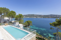 Einzigartige Meerblick-Villa mit eigenem Wasserzugang mit Traumblick auf die Bucht von Palma