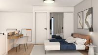 Traumhaftes Penthouse mit zwei Schlafzimmern (Block C) in Resortanlage