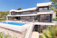 Luxuriöse Villa mit Panoramablick über den Peñon d´Ifach / Calpe