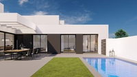 Luxuriöse ebenerdige Doppelhaushälfte / Formentera del Segura