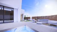 Premium-Villa mit Pool und Dachterrasse / San Pedro del Pinatar